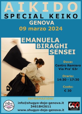 Special Keiko Emanuela Biraghi Sensei 9 marzo 2024